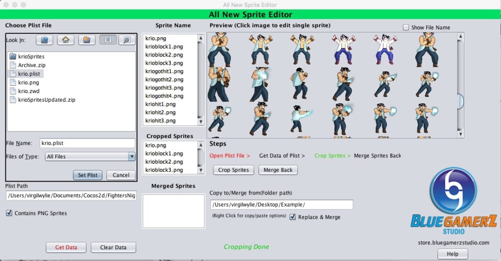 Main Editor Screen